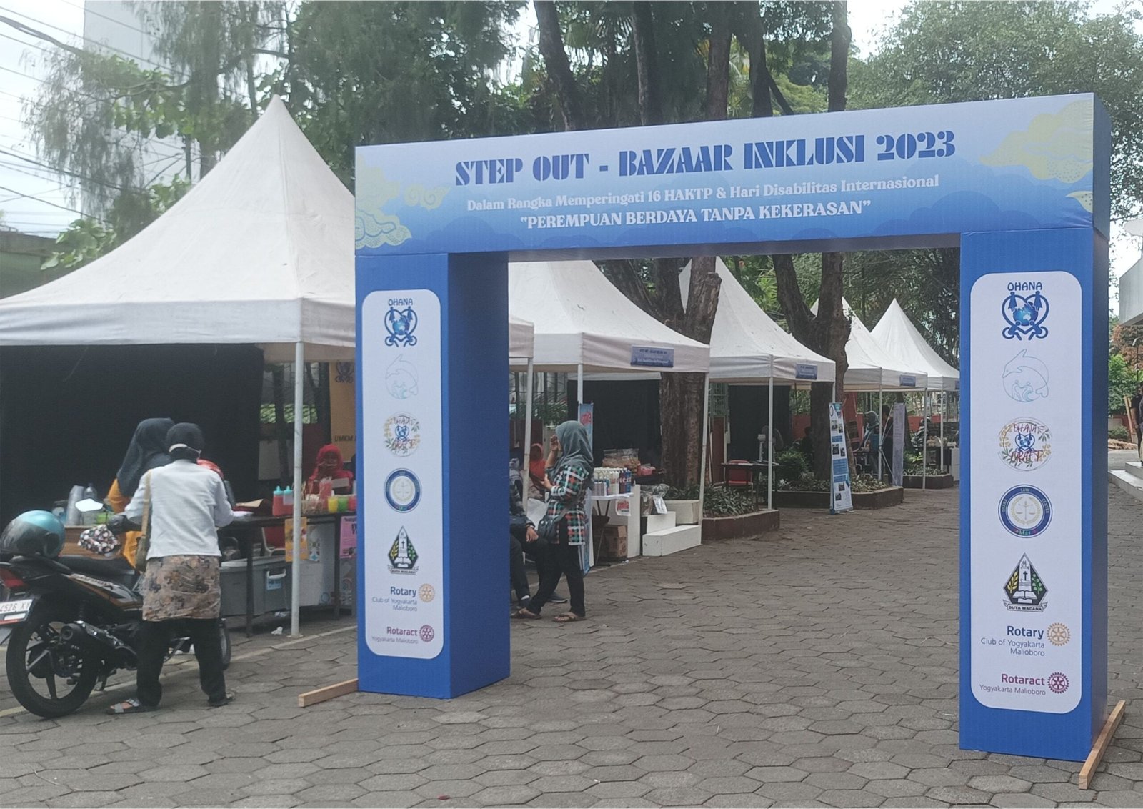 Jasa Pembuatan Gate Event 4x3m