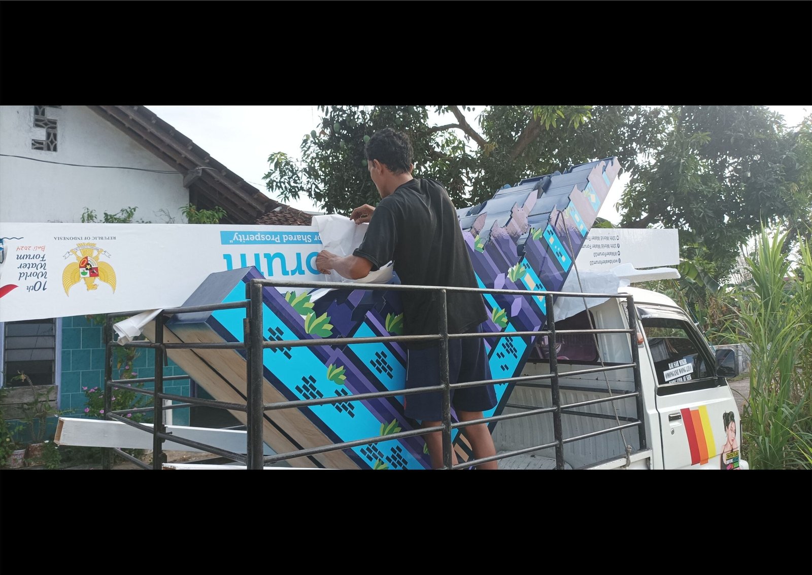 Pembuatan Gapura Custom 02