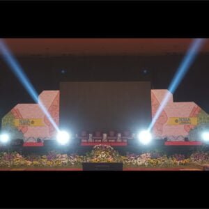 Dekorasi Frame Videotron LED Screen Jogja