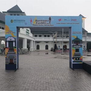 Pembuatan Gate Event BUMN Jogja